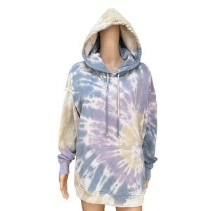 American eagle tie dye hooded sweatshirt